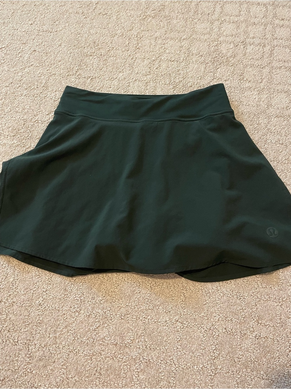 lululemon athletica Dark Green Performance Skater Skirt